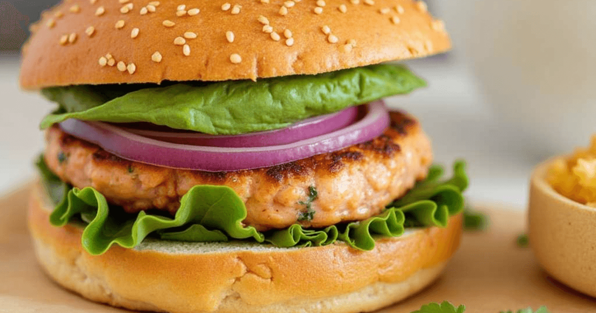 Salmon Burgers with Canned Salmon: Easy and Juicy 20-Min